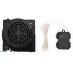 Oppblåsbar Snømann Med Led-Lys 300 Cm