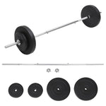 Vektstangsett Med Skiver 30 Kg