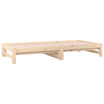 Uttrekkbar Dagseng 2X(90X200) Cm Heltre Furu