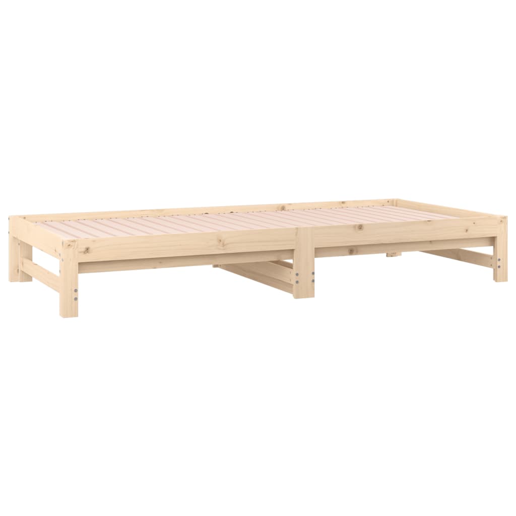 Uttrekkbar Dagseng 2X(90X190) Cm Heltre Furu