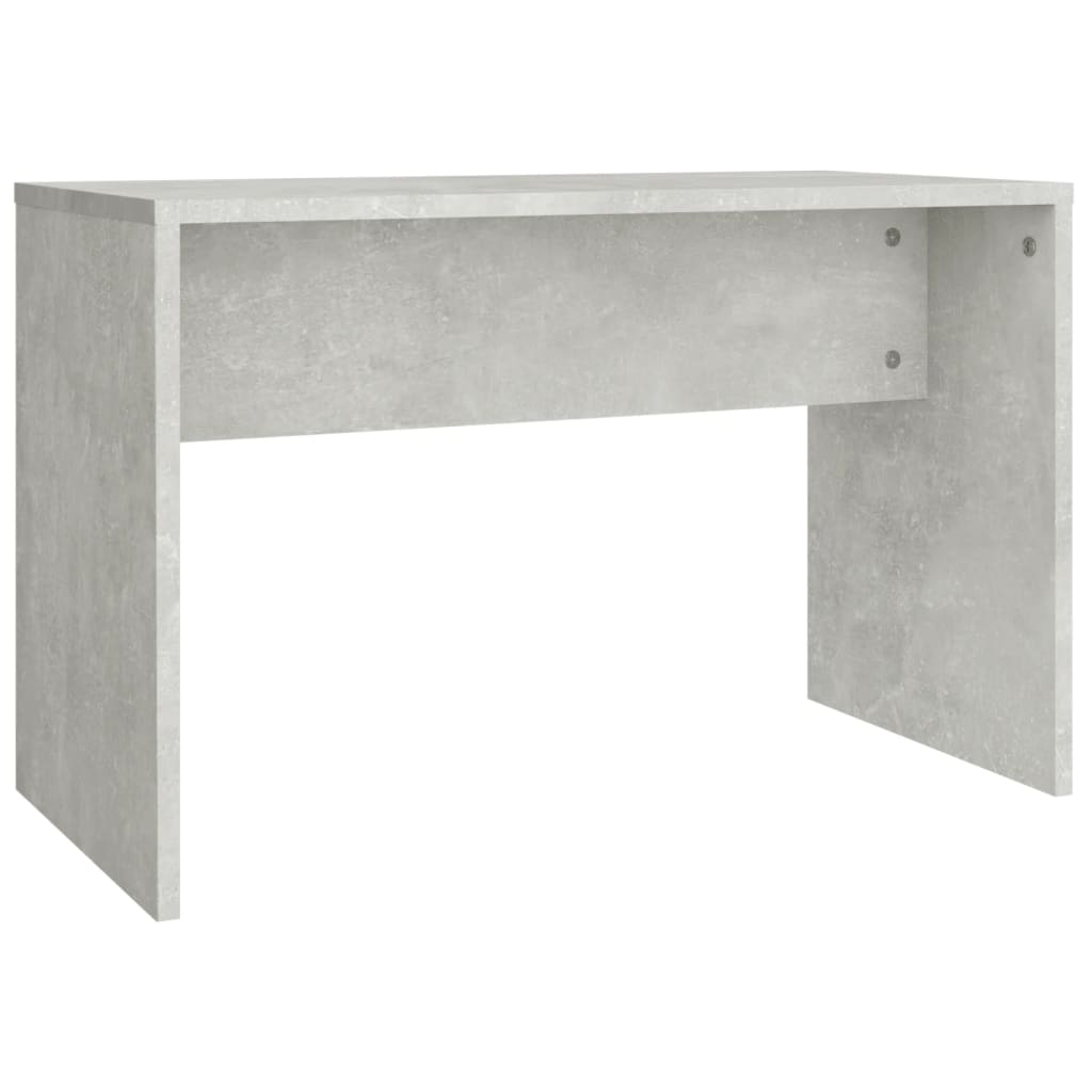Sminkebordsett Betonggrå 74,5X40X141 Cm