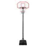 Basketballstativ Hvit 282-352 Cm Polyeten