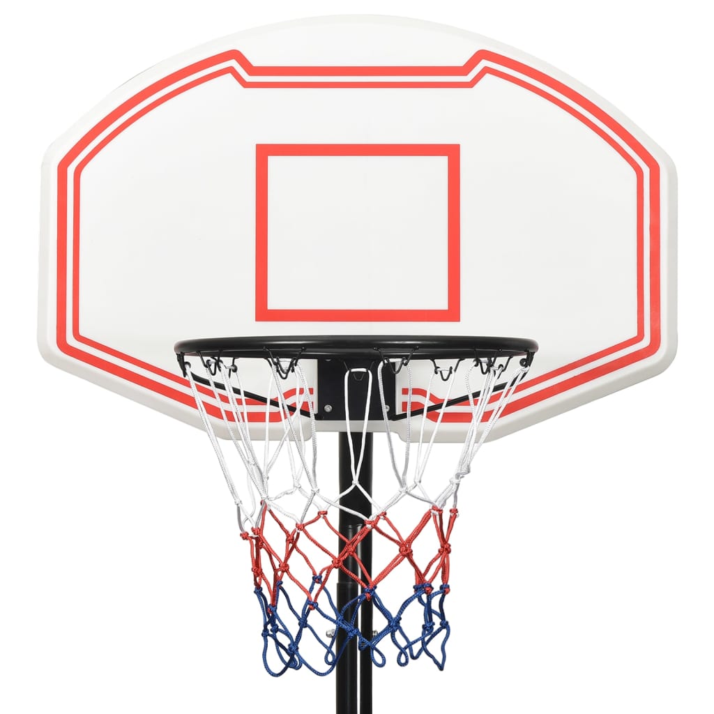 Basketballstativ Hvit 282-352 Cm Polyeten