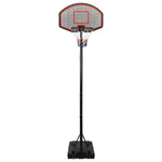 Basketballstativ Svart 282-352 Cm Polyeten