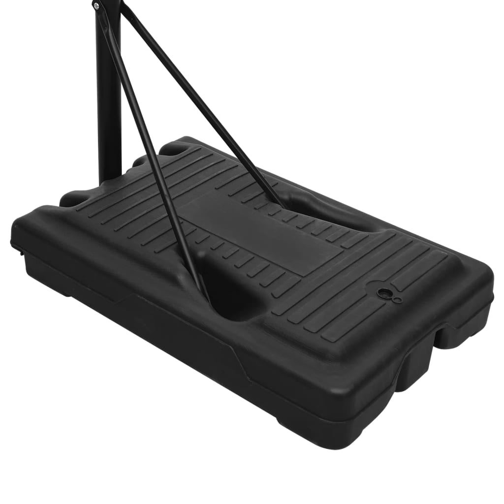 Basketballstativ Svart 282-352 Cm Polyeten