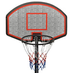 Basketballstativ Svart 282-352 Cm Polyeten