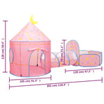 Leketelt For Barn Rosa 301X120X128 Cm