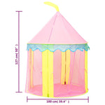 Leketelt For Barn Rosa 100X100X127 Cm
