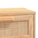 Konsollbord Brun 80X30X75 Cm Heltre Furu Og Naturrotting