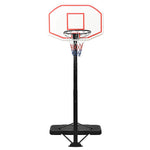 Basketballstativ Hvit 258-363 Cm Polyeten