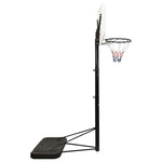 Basketballstativ Hvit 258-363 Cm Polyeten