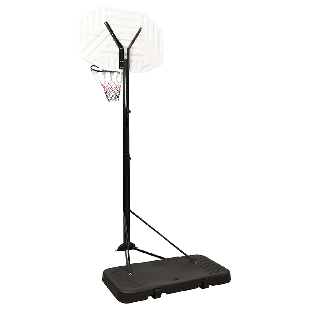 Basketballstativ Hvit 258-363 Cm Polyeten