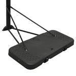 Basketballstativ Hvit 258-363 Cm Polyeten