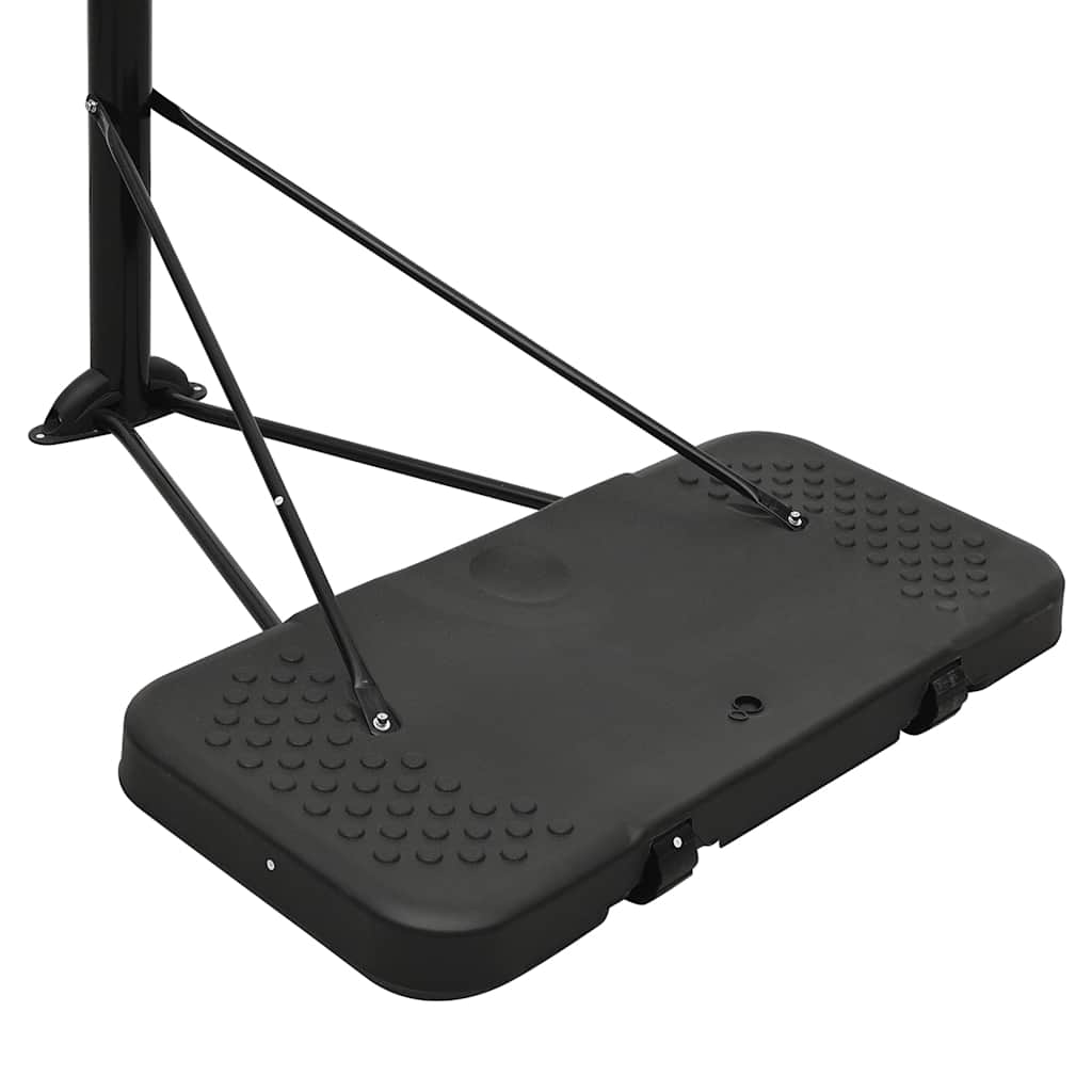 Basketballstativ Hvit 258-363 Cm Polyeten