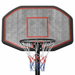 Basketballstativ Svart 258-363 Cm Polyetylen