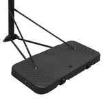 Basketballstativ Svart 258-363 Cm Polyetylen