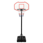 Basketballstativ Hvit 237-307 Cm Polyeten