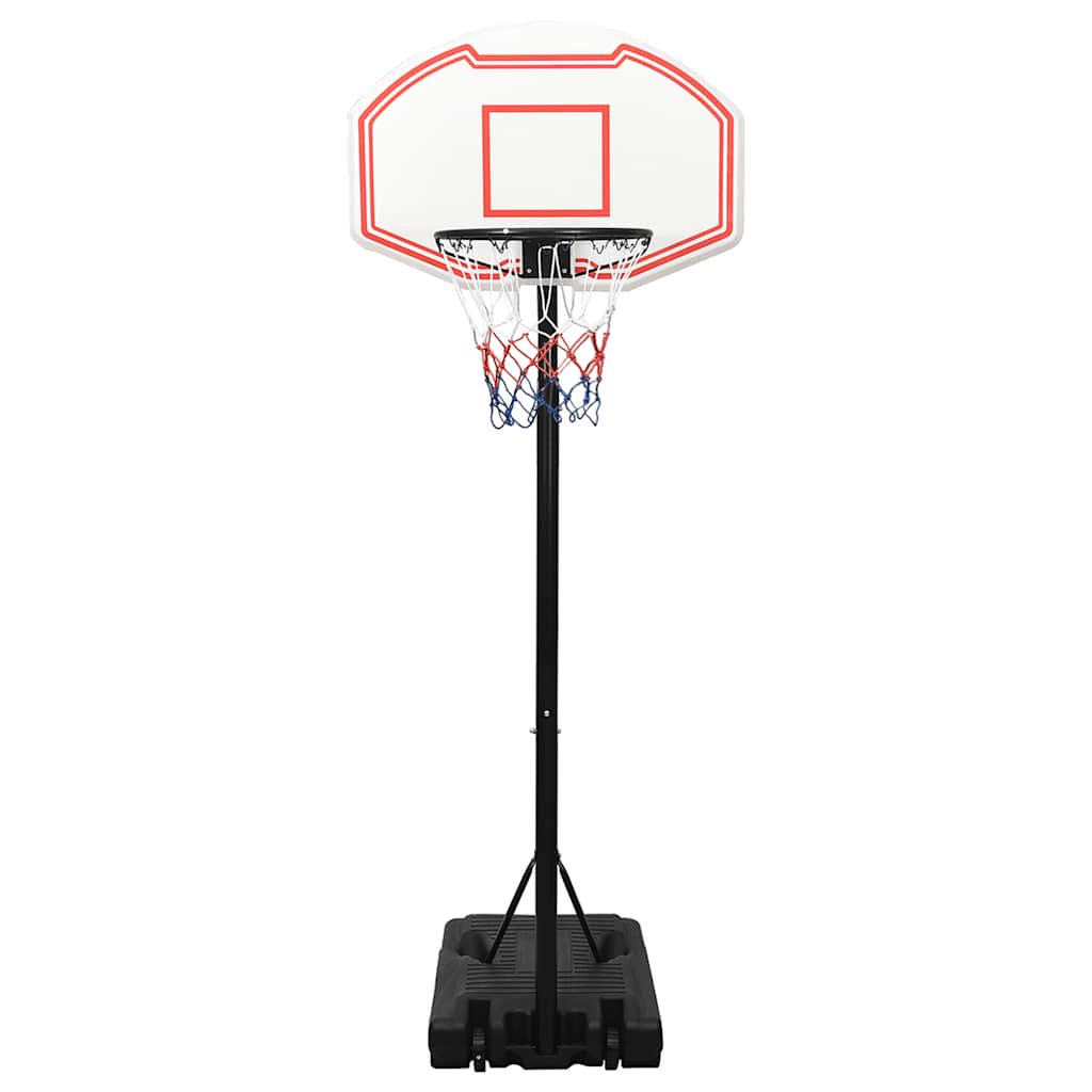 Basketballstativ Hvit 237-307 Cm Polyeten