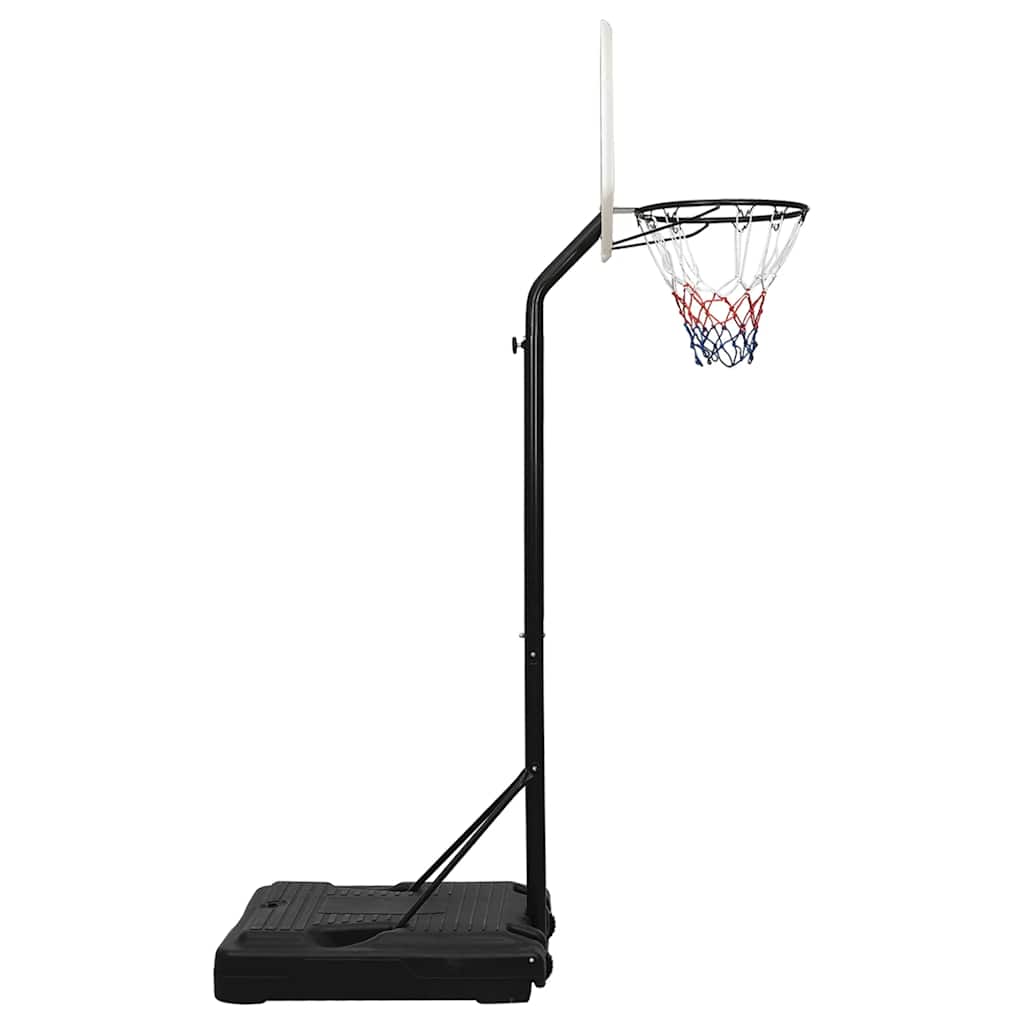 Basketballstativ Hvit 237-307 Cm Polyeten