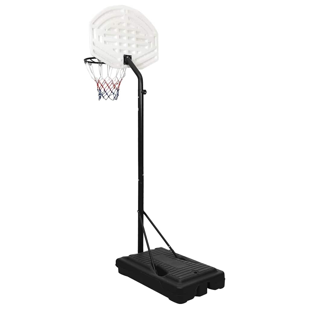 Basketballstativ Hvit 237-307 Cm Polyeten