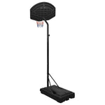 Basketballstativ Svart 237-307 Cm Polyeten