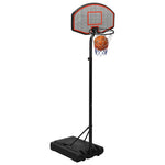 Basketballstativ Svart 237-307 Cm Polyeten