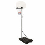 Basketballstativ Hvit 216-250 Cm Polyeten