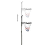 Basketballplate Gjennomsiktig 216-250 Cm Polykarbonat