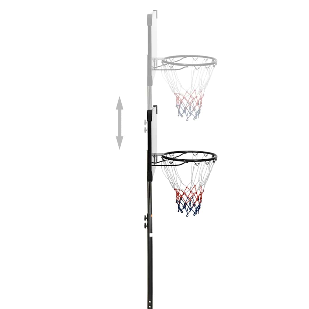 Basketballplate Gjennomsiktig 216-250 Cm Polykarbonat