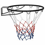 Basketballkurv Svart 45 Cm Stål