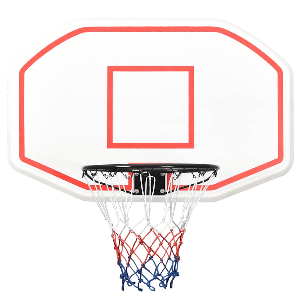 Bakplate For Basketballkurv Hvit 109X71X3 Cm Polyeten