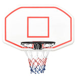 Bakplate For Basketballkurv Hvit 109X71X3 Cm Polyeten