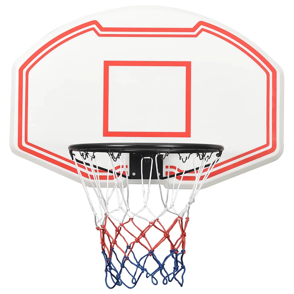 Bakplate For Basketballkurv Hvit 90X60X2 Cm Polyeten