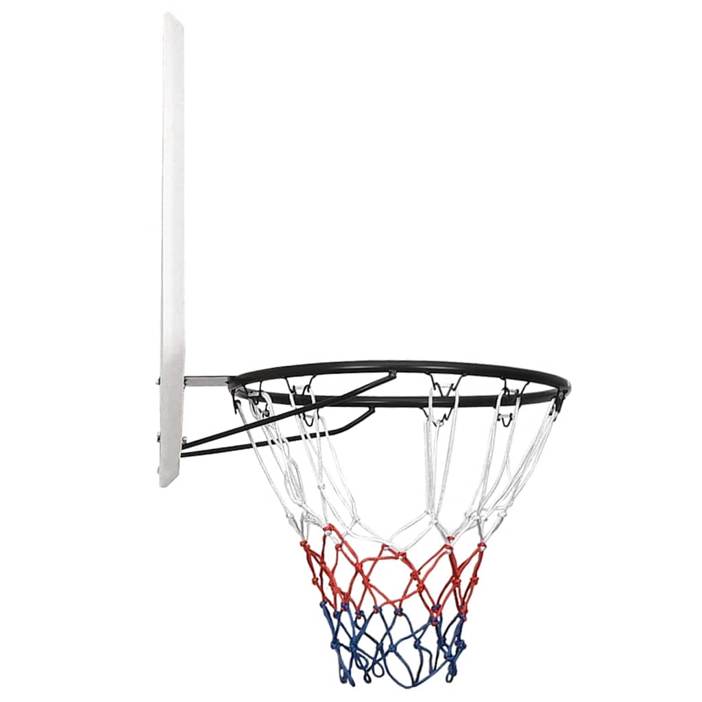 Bakplate For Basketballkurv Hvit 90X60X2 Cm Polyeten