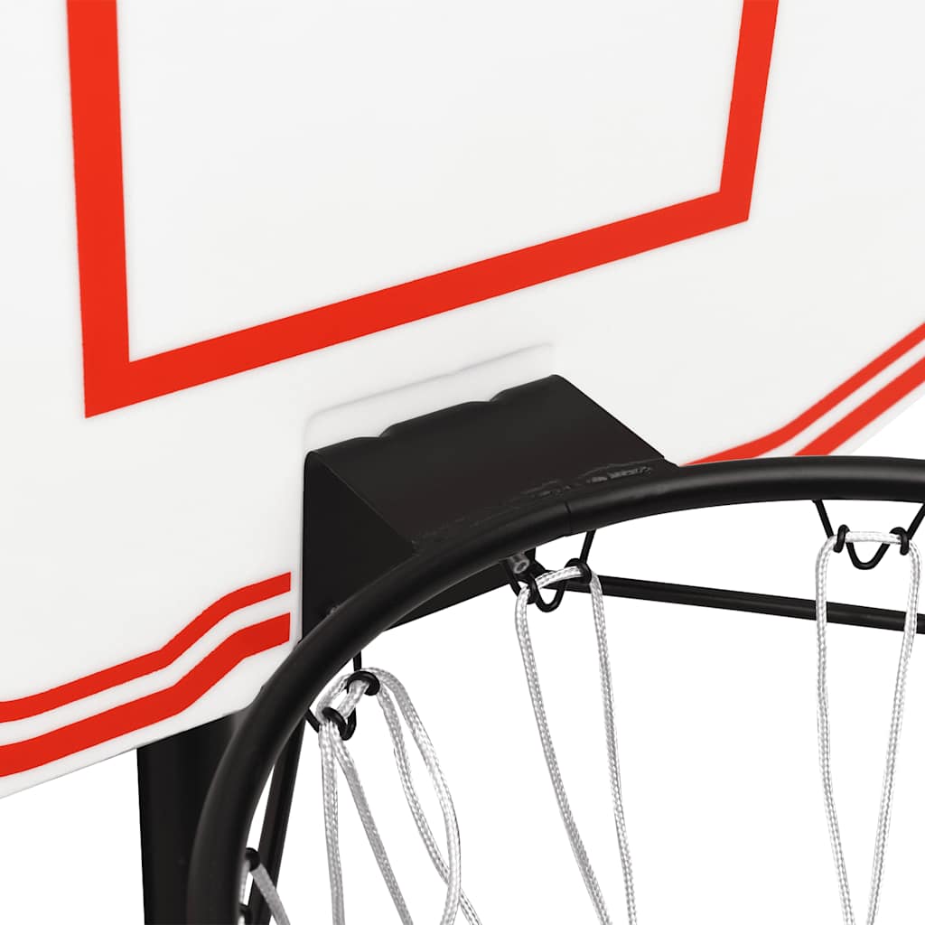 Bakplate For Basketballkurv Hvit 90X60X2 Cm Polyeten