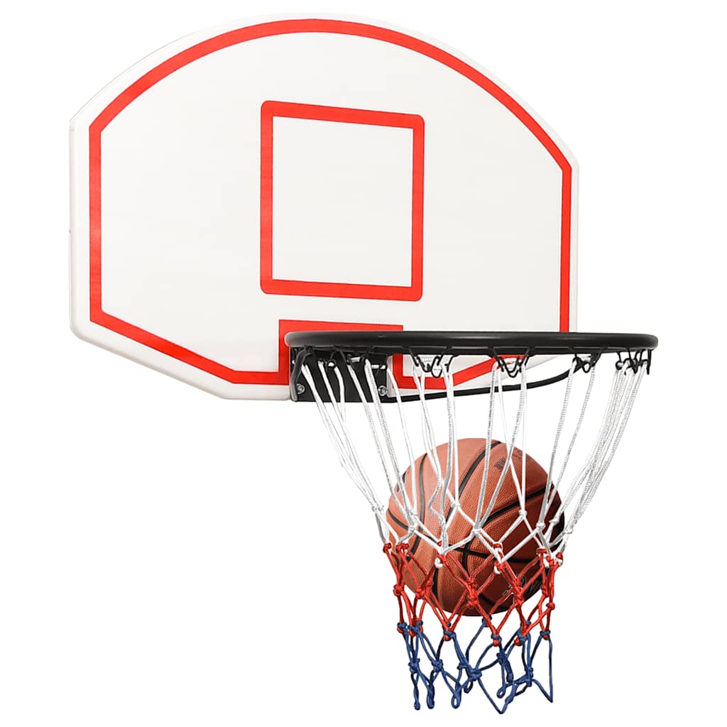 Bakplate For Basketballkurv Hvit 71X45X2 Cm Polyeten