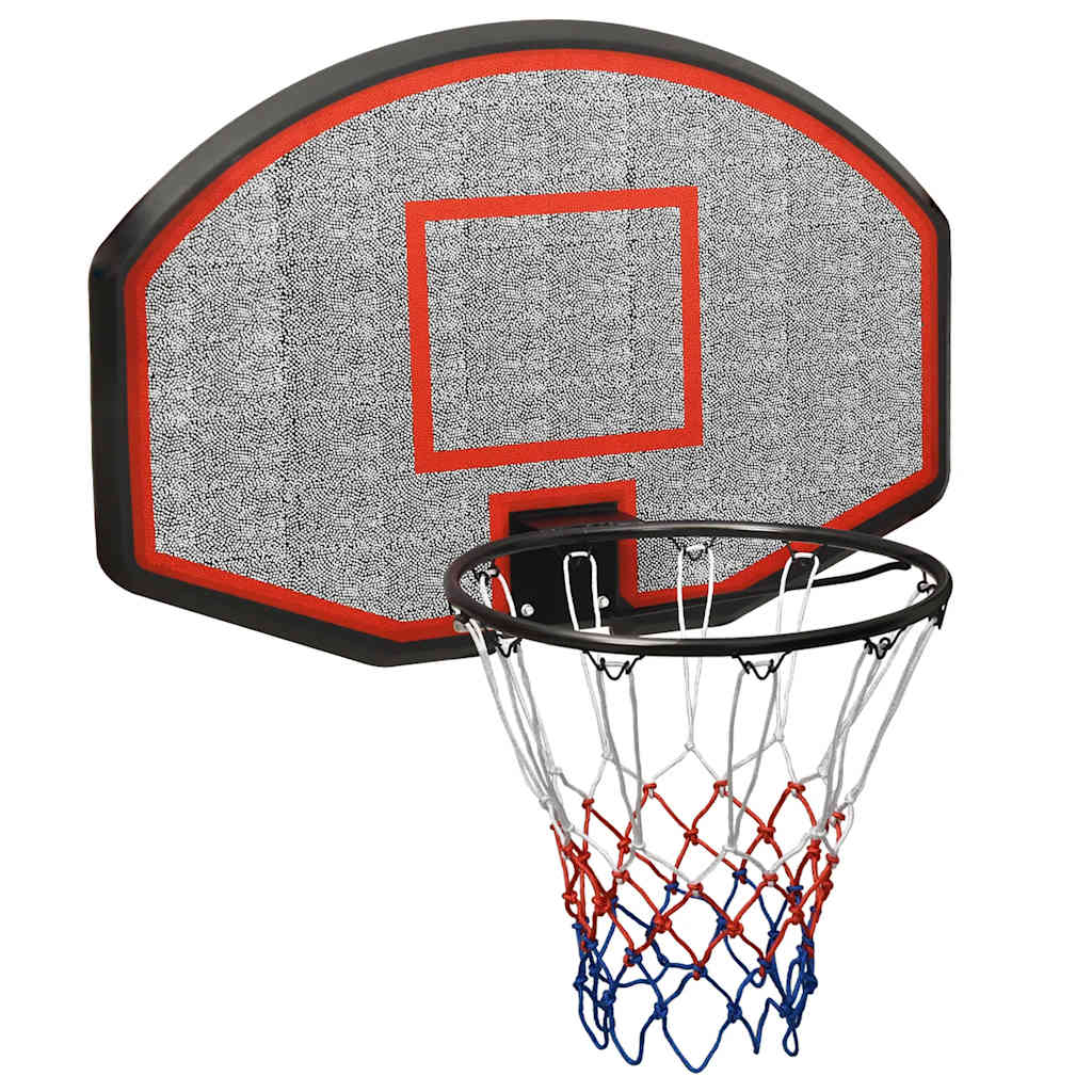 Basketballplate Svart 90X60X2 Cm Polyeten