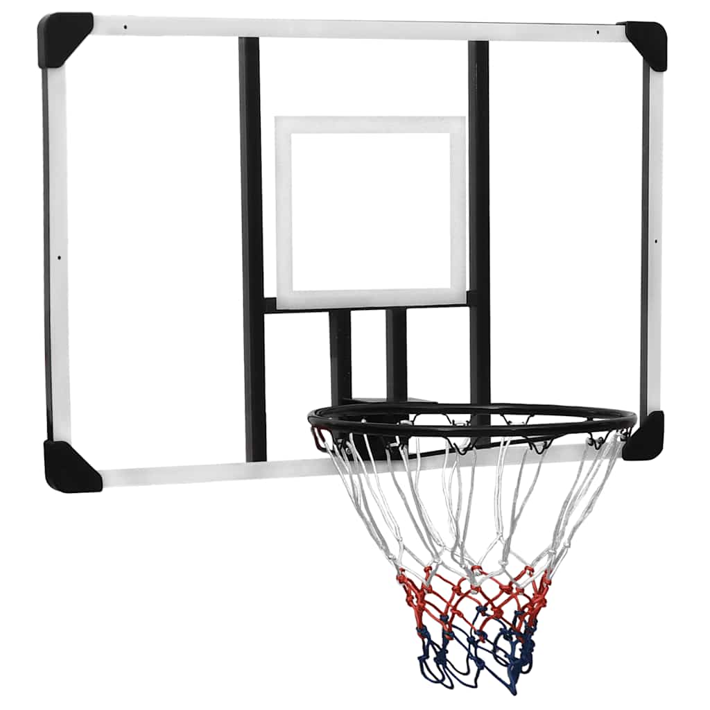 Basketballplate Gjennomsiktig 106X69X3 Cm Polyeten