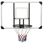 Basketballplate Gjennomsiktig 106X69X3 Cm Polyeten