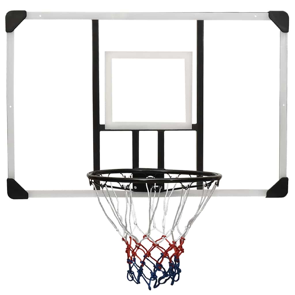Basketballplate Gjennomsiktig 106X69X3 Cm Polyeten