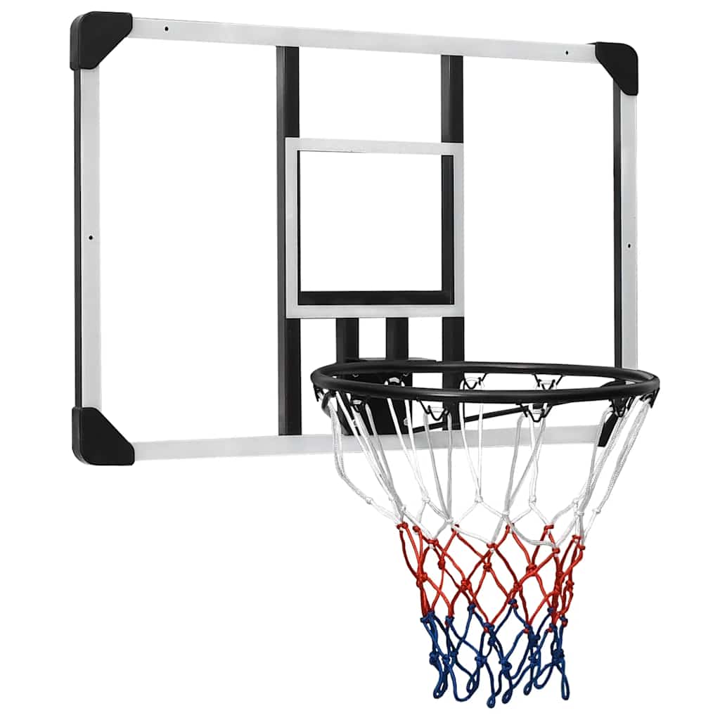 Basketballplate Gjennomsiktig 90X60X2,5 Cm Polyeten