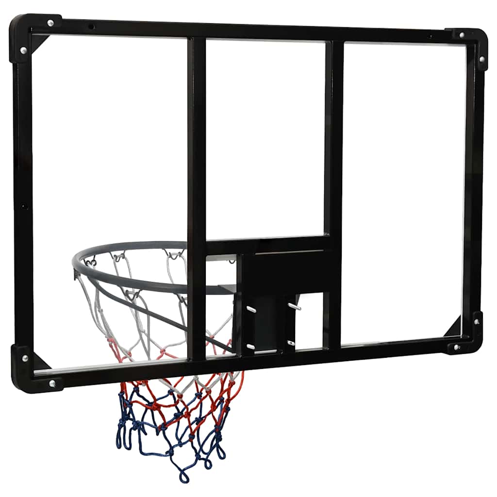 Basketballplate Gjennomsiktig 90X60X2,5 Cm Polyeten