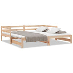 Uttrekkbar Dagseng Uten Madrass 90X190 Cm