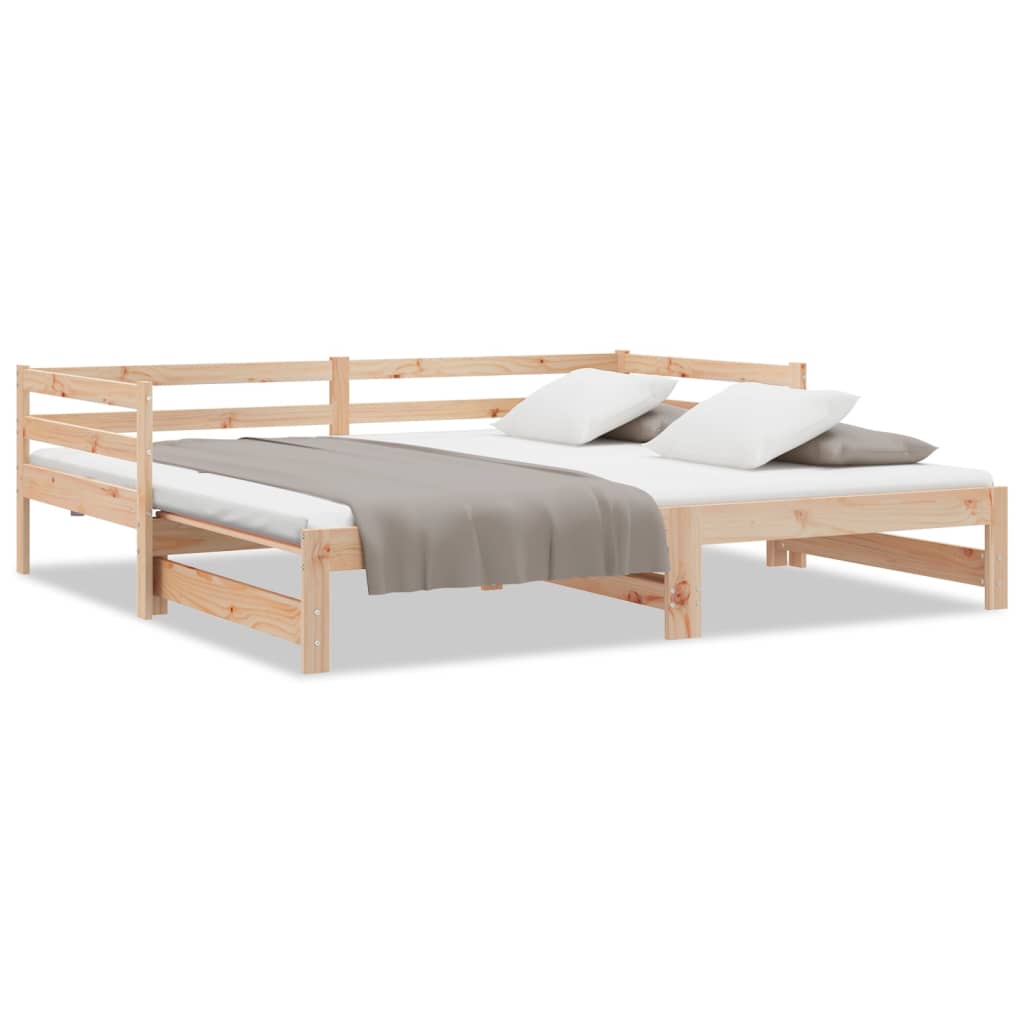 Uttrekkbar Dagseng Uten Madrass 90X190 Cm