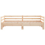 Uttrekkbar Dagseng Uten Madrass 90X190 Cm
