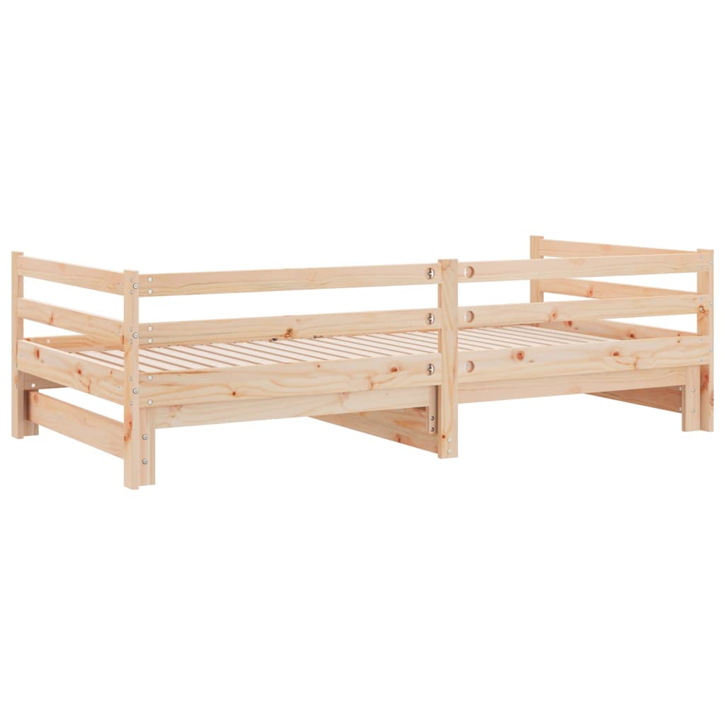 Uttrekkbar Dagseng Uten Madrass 90X190 Cm