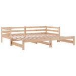 Uttrekkbar Dagseng Uten Madrass 90X190 Cm