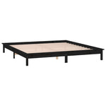 Sengeramme Med Led Svart 120X190 Cm Small Double Heltre