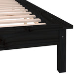 Sengeramme Med Led Svart 120X190 Cm Small Double Heltre