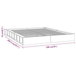Sengeramme 180X200 Cm Super King Heltre